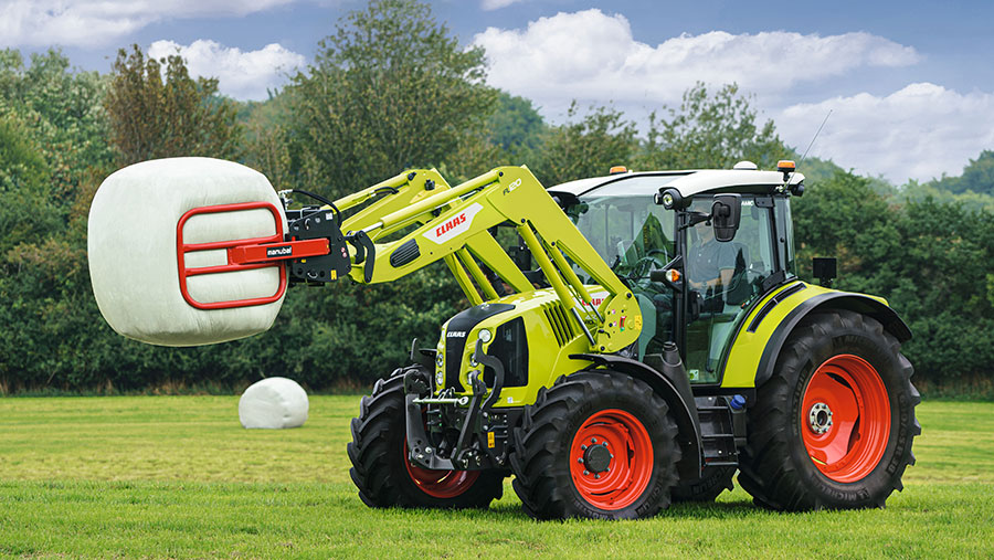 Claas Arion 400 range launched in the UK