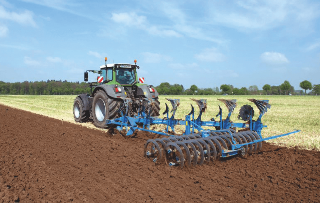 Plough designed for large hp tractors well received in UK