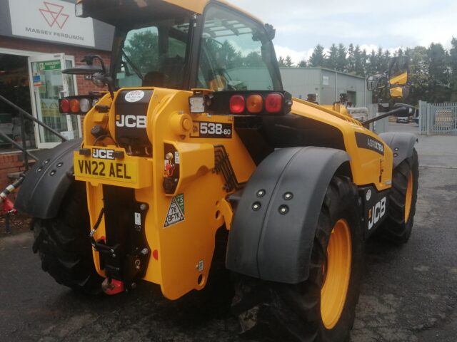 TH000257 2022 JCB 538-60 AGX 4WD Telehandler