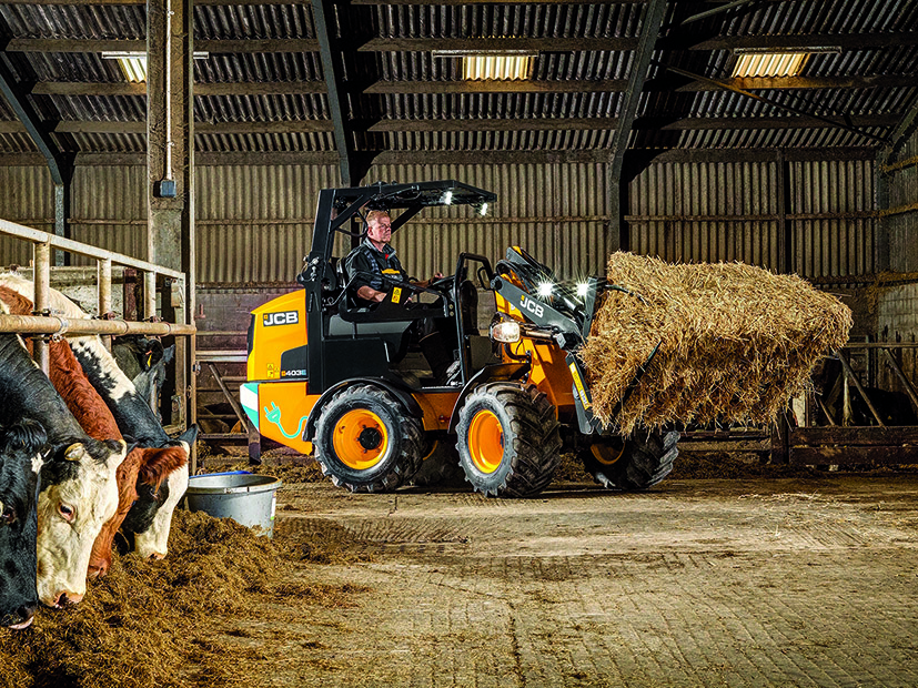 electric loader JCB