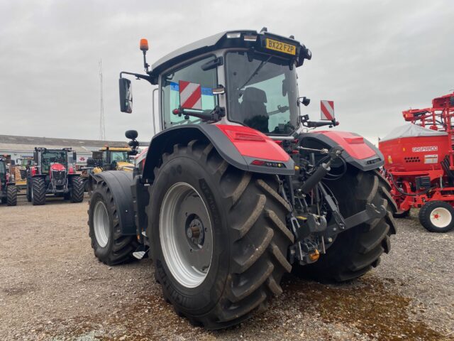 MA814543 2022 Massey Ferguson 8S.265 EXD7 4WD Tractor