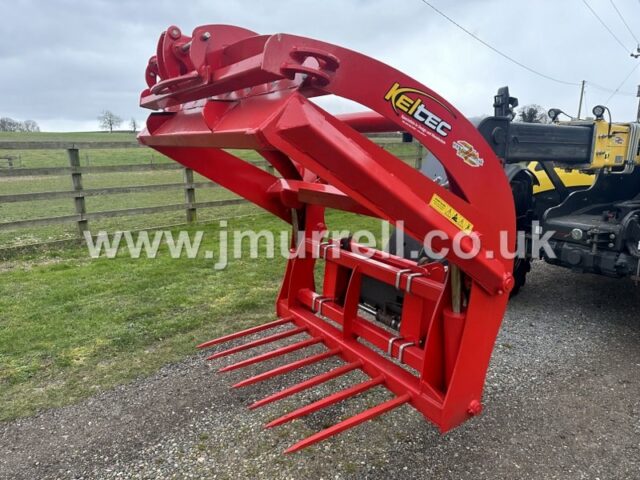 New Keltec Bale Slice with bolt on Manitou telehandler Brackets