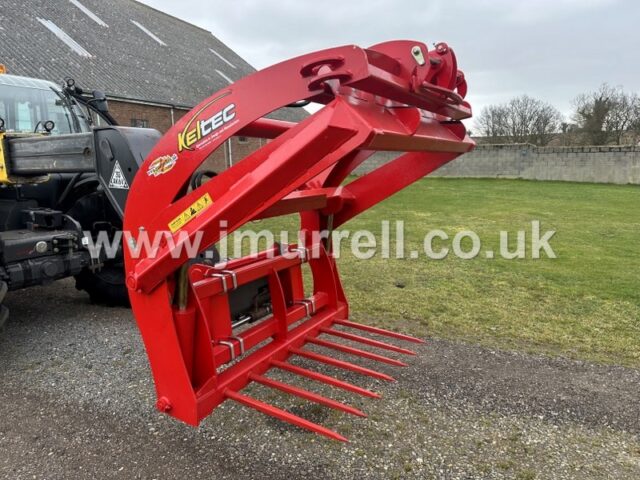 New Keltec Bale Slice with bolt on Manitou telehandler Brackets