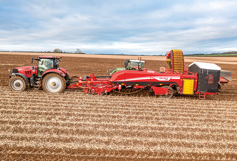 Grimme machinery on farm machinery article