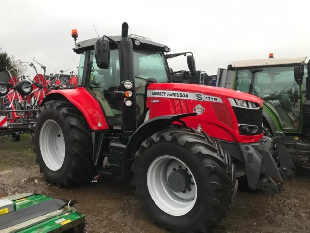 T2032189 2018 Massey Ferguson 7718S EXD6 4WD Tractor