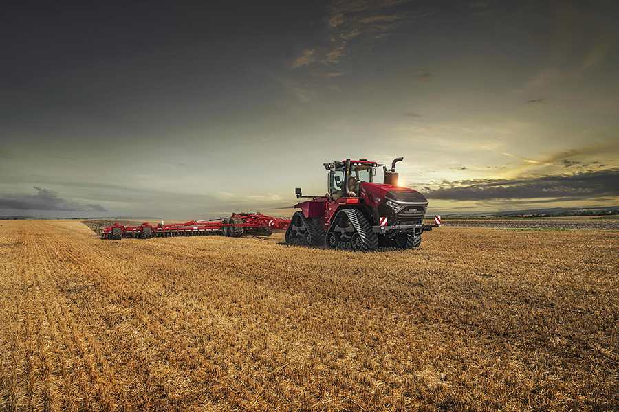 Case IH farm machinery design award article on farm machinery website