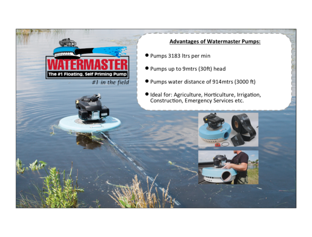 Watermaster Self Priming Floating Pump