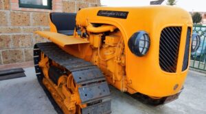 Yellow Lamborghini DL 25 C classic tractor