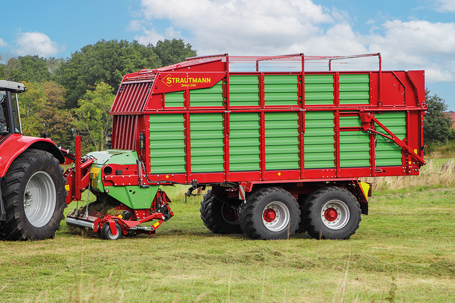 Opico forage wagon on farm machinery website