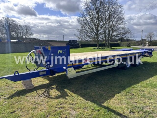 JPM 24ft 19TLL Beaver Tail Low Loader Plant Trailer For Sale