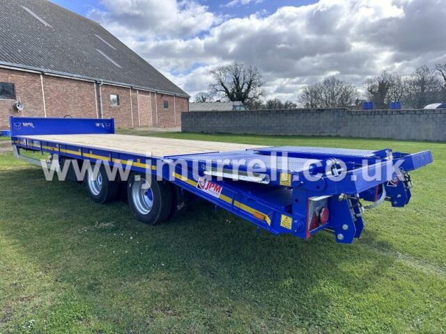 JPM 24ft 19TLL Beaver Tail Low Loader Plant Trailer For Sale