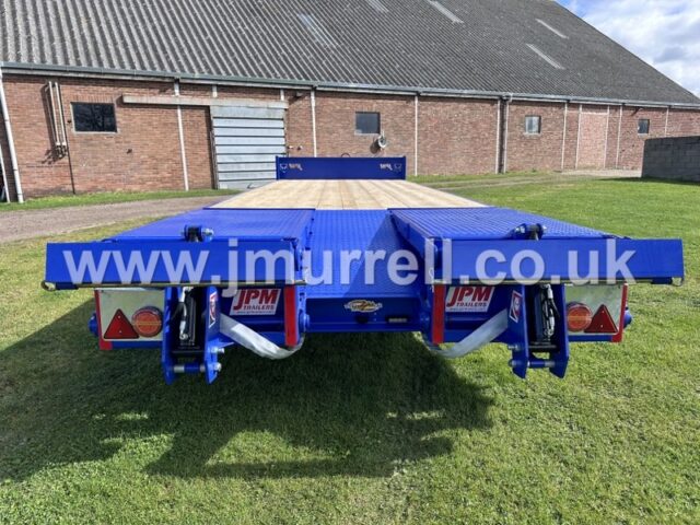 JPM 24ft 19TLL Beaver Tail Low Loader Plant Trailer For Sale