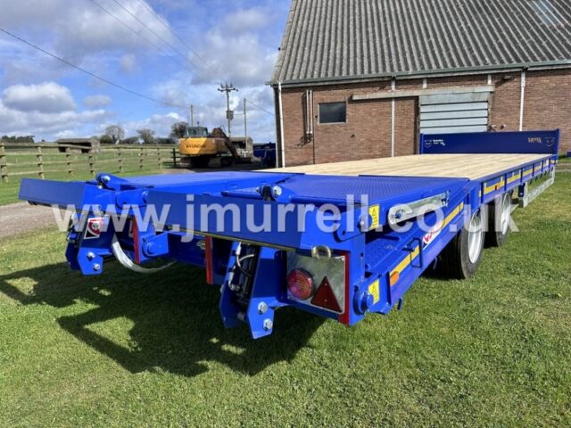 JPM 24ft 19TLL Beaver Tail Low Loader Plant Trailer For Sale