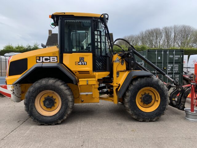 HM068024 2019 JCB 411HT 4WD FORKLIFT