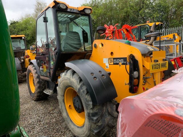 TG000489 2009 JCB 526-56 TELEHANDLER C/W Q FIT. HYDRO/FORKS.