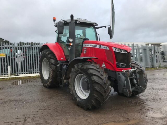 T6005516 2019 MASSEY FERGUSON 7720S EXD6 4WD TRACTOR