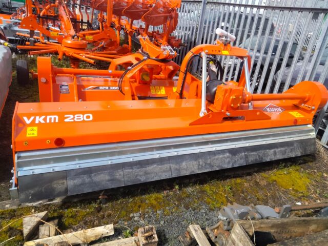 HM067841 NEW KUHN VKM280 FLAIL MOWER