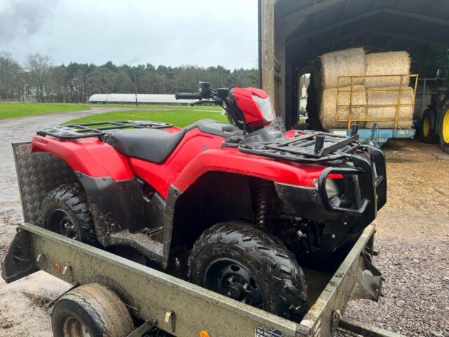 TA003525 2023 HONDA TRX520FA6 4WD ATV