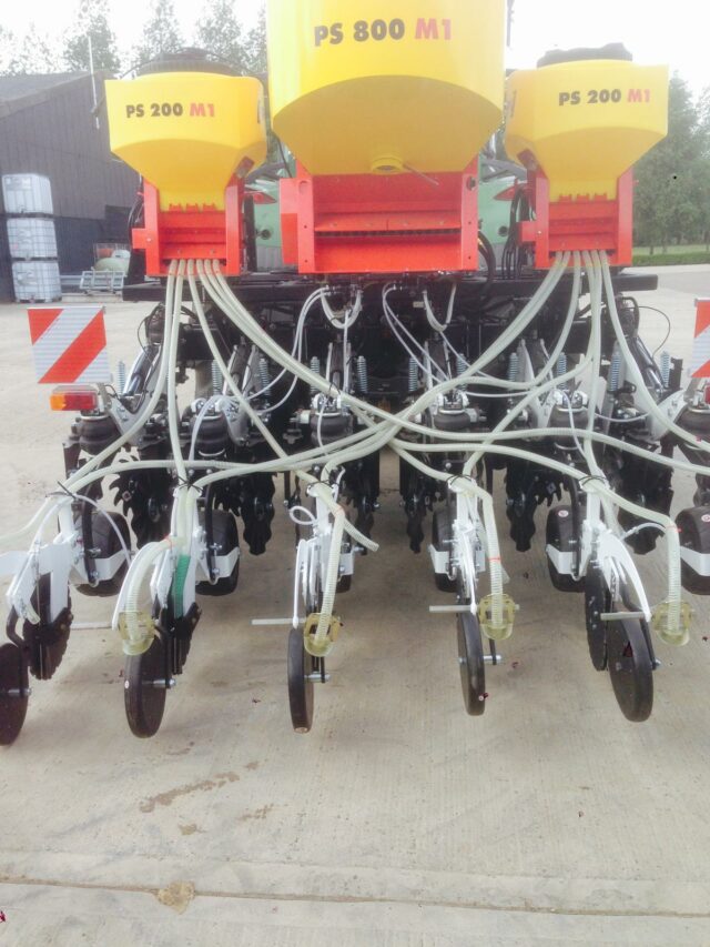 One- 2015 Sly Stripcat 3 Metre Mounted 6 Row Strip Till Drill,