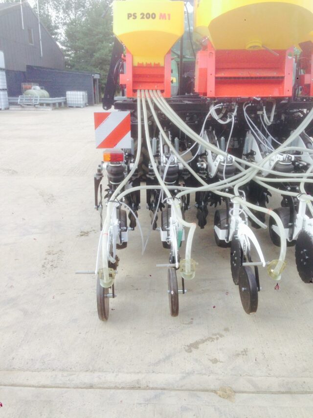 One- 2015 Sly Stripcat 3 Metre Mounted 6 Row Strip Till Drill,