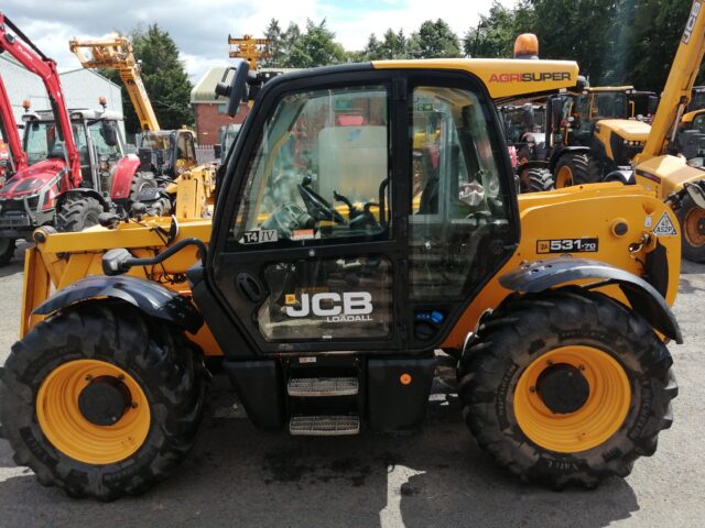 TH000231 2017 JCB 531-70 Agri Super 4WD Telehandler