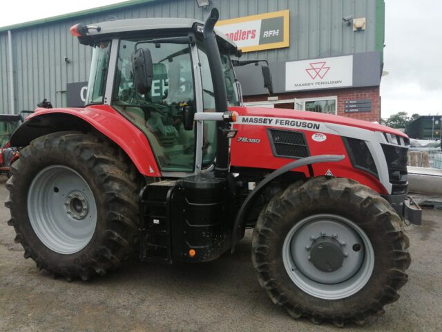 TH000837 2022 MASSEY FERGUSON 7S.180 EFD6 4WD TRACTOR