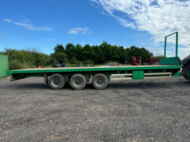 Bale trailer, 33 ft, 27 t gross weight