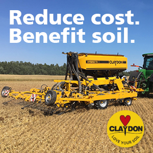 Claydon advert on farm machinery website