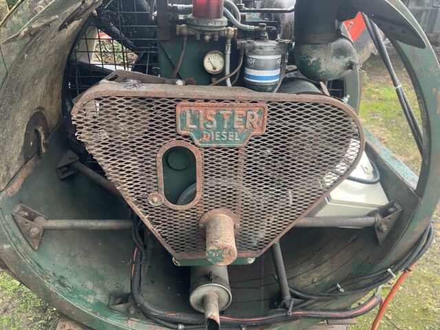 Lister grain fan