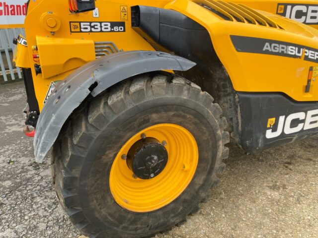 TH000717 2021 JCB 538-60 4WD TELEHANDLER