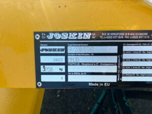 2023 Joskin TR/270/DTH3