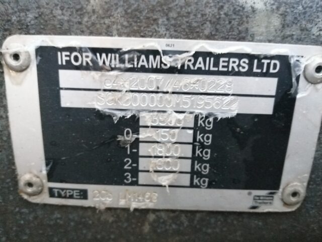 TH000782 2022 IFOR WILLIAMS LM146G FLATBED TRAILER