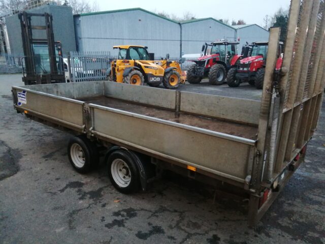 TH000782 2022 IFOR WILLIAMS LM146G FLATBED TRAILER