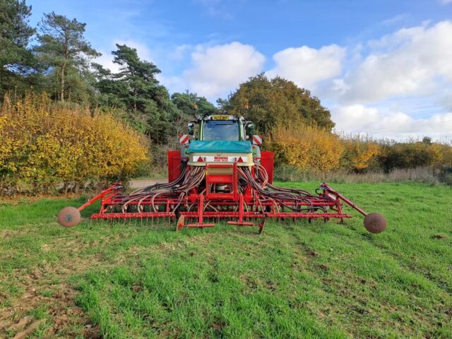 Weaving 6m tine drill