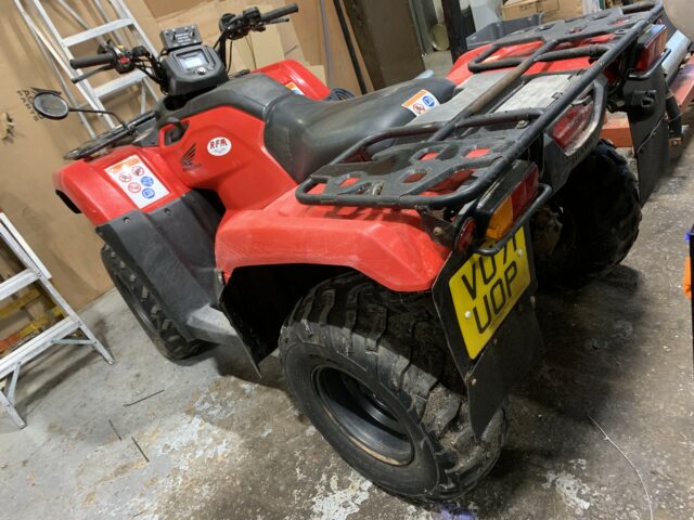 TI000388 2021 HONDA TRX420FM2 4WD ATV