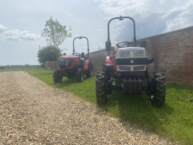 New VST compact tractors