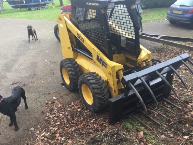 Massey ferguson508 skid steer loader