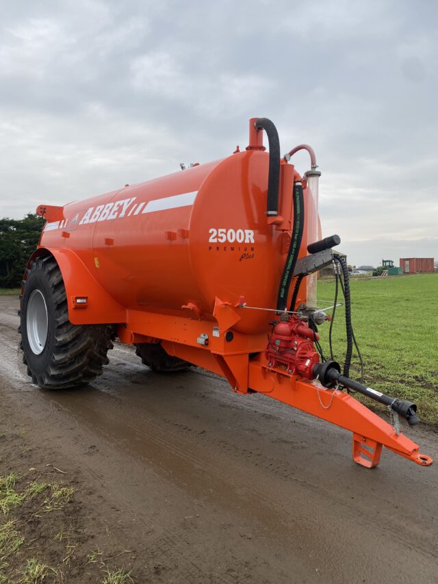 Abbey 2500R Premium Plus slurry tanker