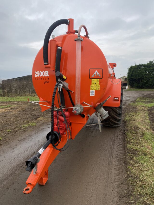 Abbey 2500R Premium Plus slurry tanker