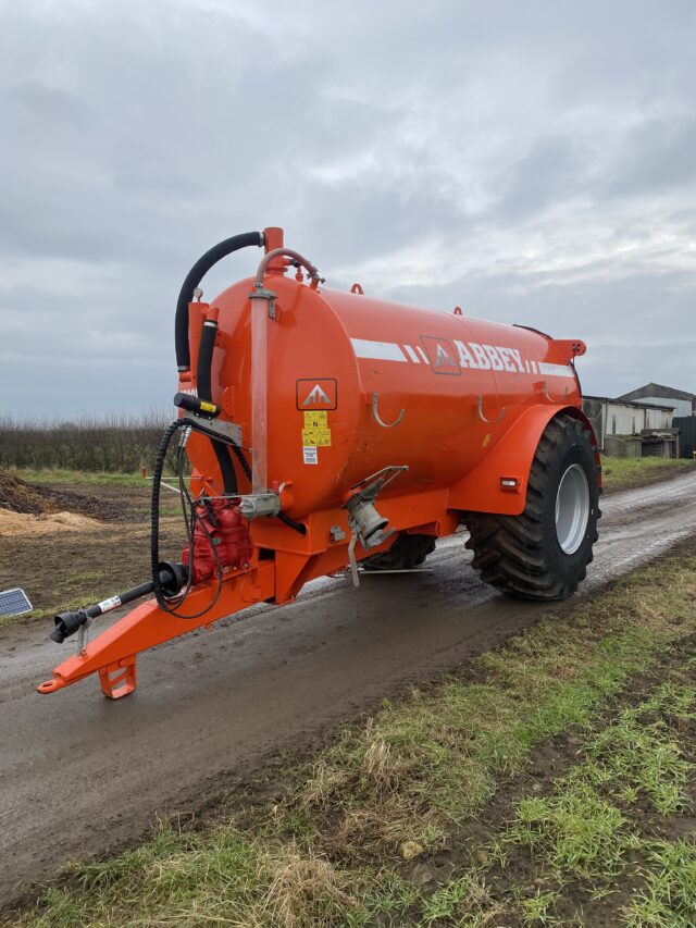 Abbey 2500R Premium Plus slurry tanker