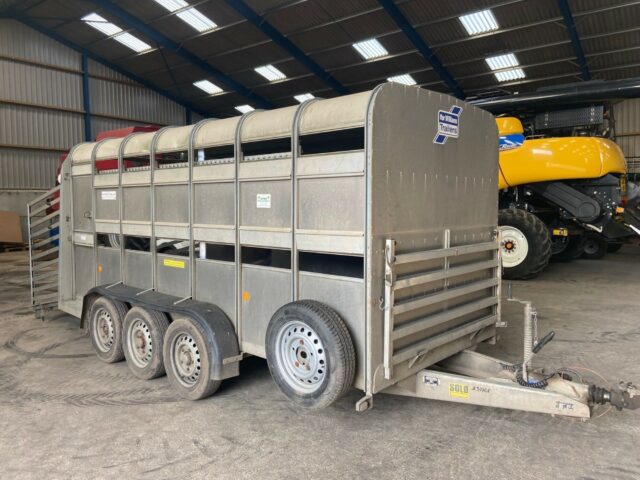 USED Ifor Williams TA510G3 Livestock Trailer For Sale