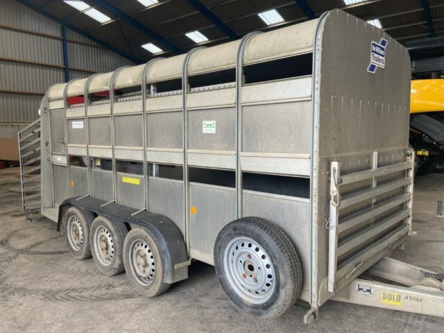 USED Ifor Williams TA510G3 Livestock Trailer For Sale