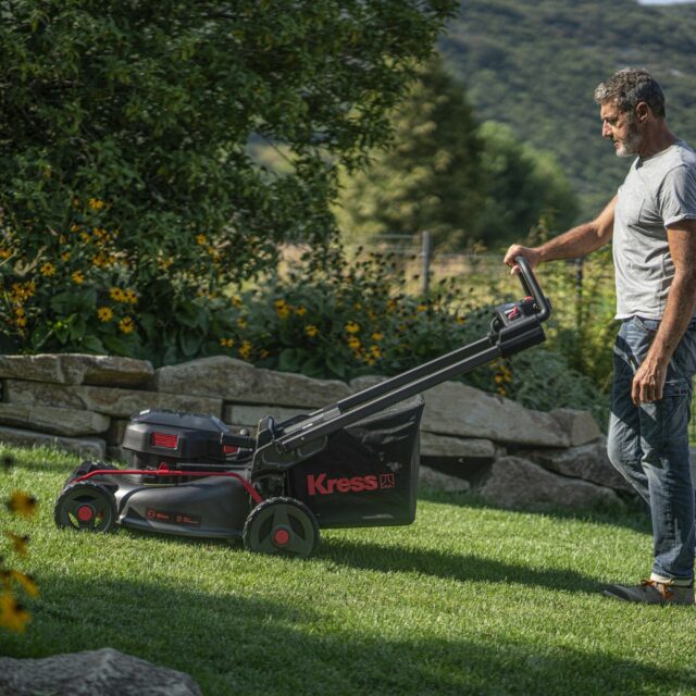 Kress KG760E 60V 51cm Cordless Self Propelled Lawn Mower