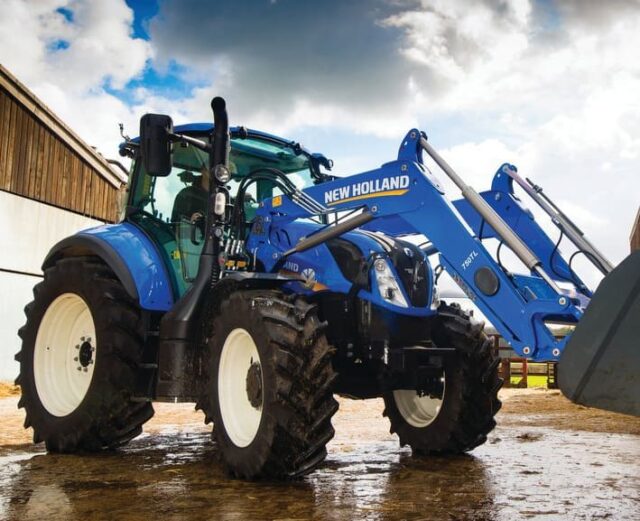 Large Tractor C/W Loader and Cab