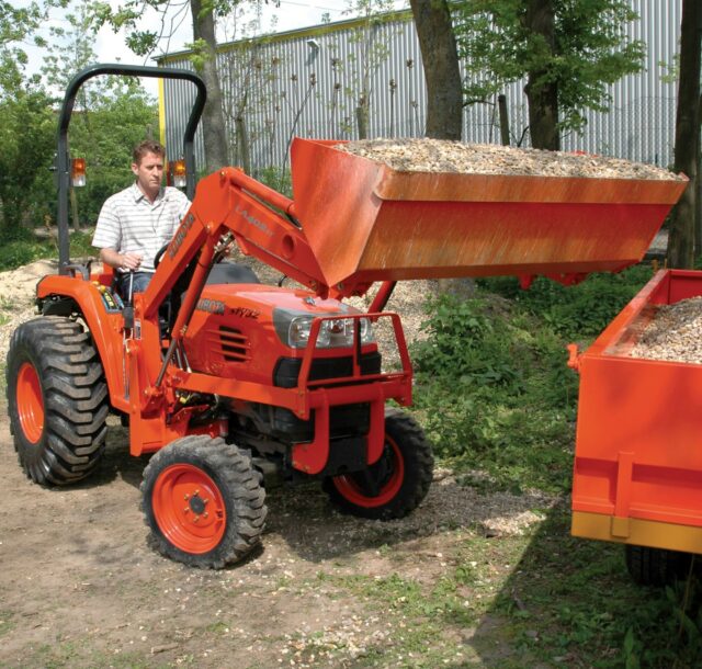 Small Tractor C/W Loader No Cab