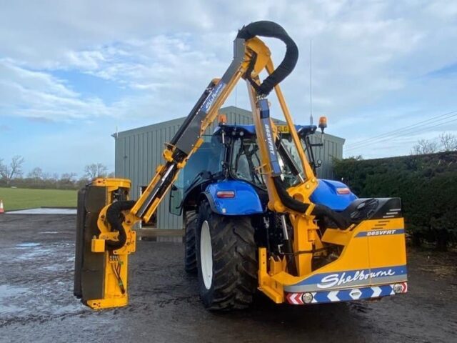 USED Shelbourne Reynolds HD865 VFRT Hedgecutter For Sale