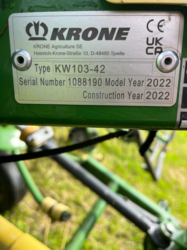 Krone Vendro Pro 560