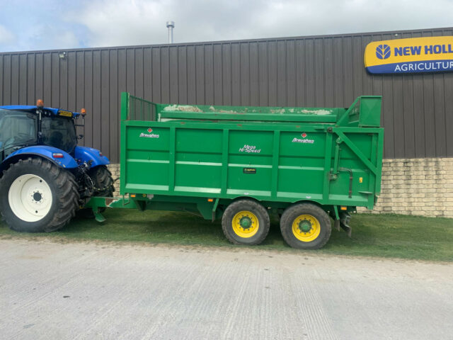 USED Broughton 14T Silage Trialer For Sale