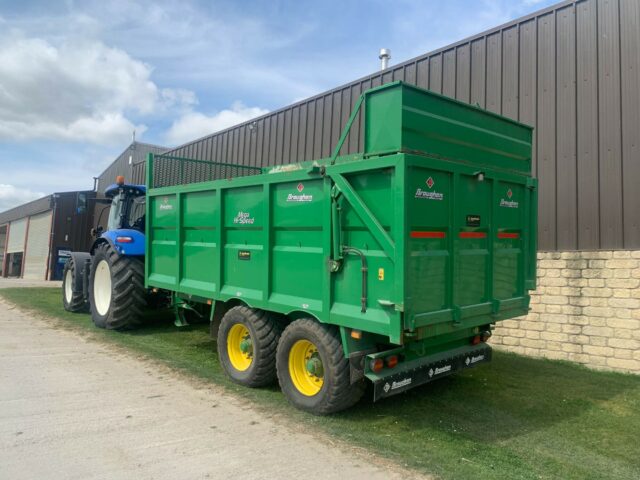 USED Broughton 14T Silage Trialer For Sale