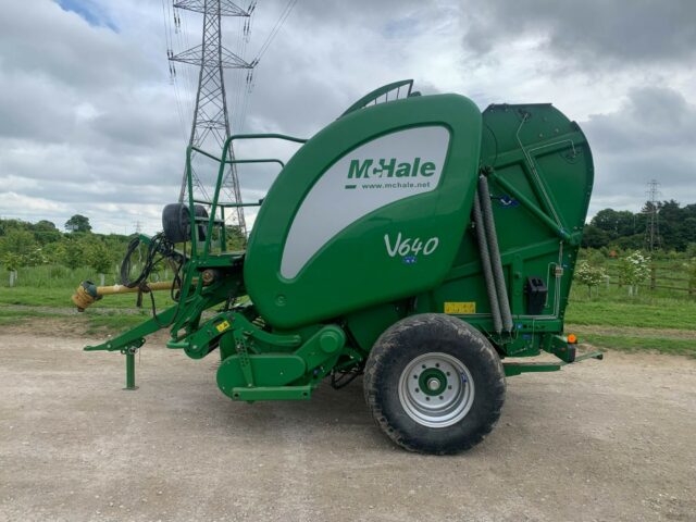 USED McHale V640 Round Baler For Sale